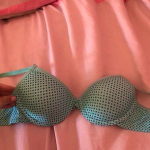 blue bra